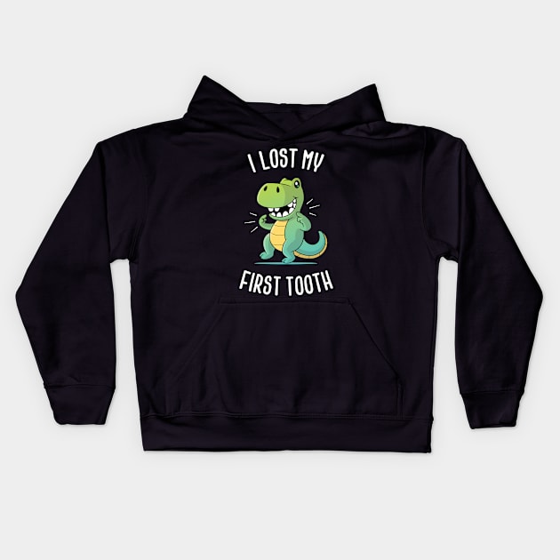 I lost my first tooth Kids Hoodie by zoljo